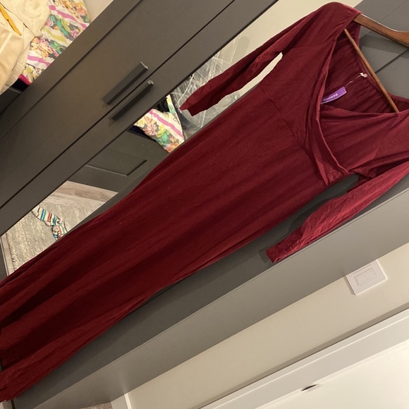 Long maternity dress - Picture 2 of 2